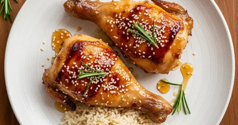Honey Glazed Chicken: