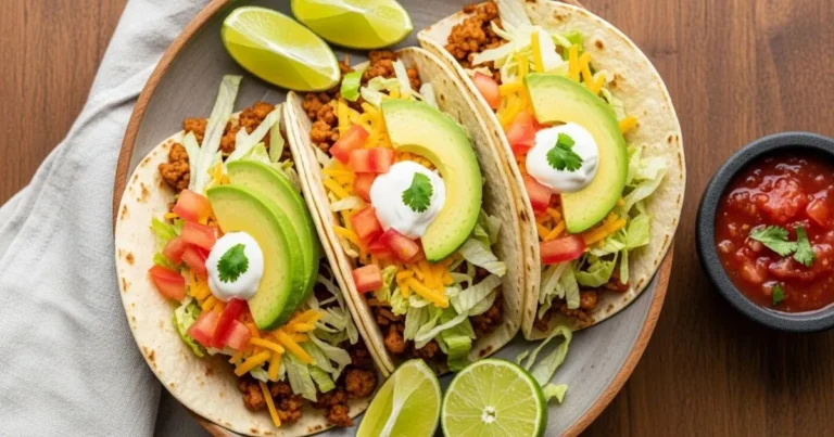 Ground Turkey Tacos