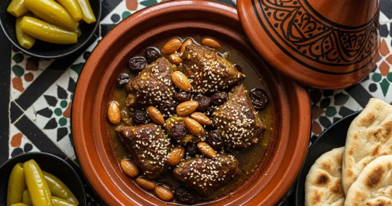 Moroccan Beef Tagine: