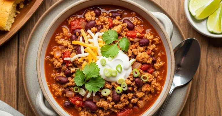 Turkey Chili Recipe