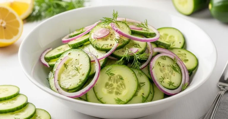 Cucumber Salad Recipe